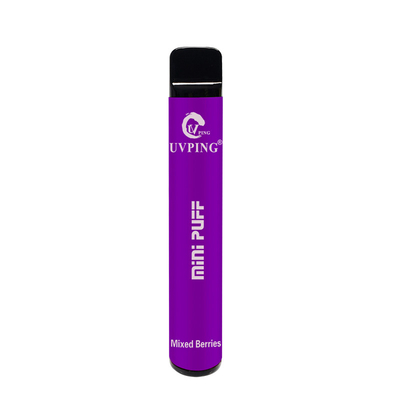 CE TPD Certificates 0% / 2% Nicotine Disposable Vape Stick 600 Puffs
