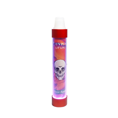 2500 Puffs Disposable Vape With 6ml Liquid And LED Light Up