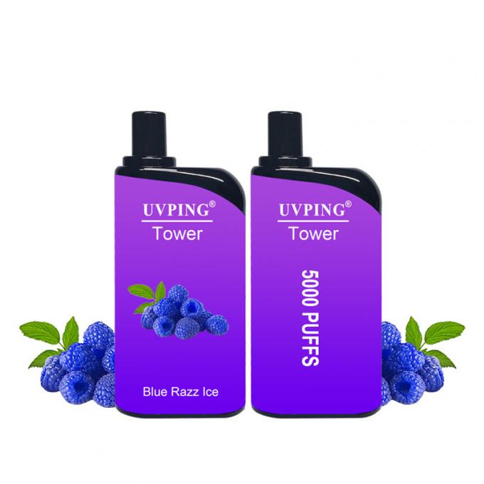 2mg 3mg 5mg Nicotine Rectangular Vape Pen Cotton Candy Flavor